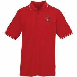 ANTI01 Men's Antigua Texas Tech Affluent Polo