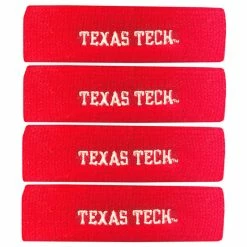 1UND01 Under Armour Texas Tech 1" Performance Wristband 4-Pack
