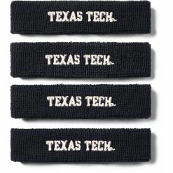 1UND01 Under Armour Texas Tech 1" Performance Wristband 4-Pack
