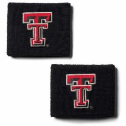 1UND01 Under Armour Texas Tech 3" Performance Wristband 2-Pack