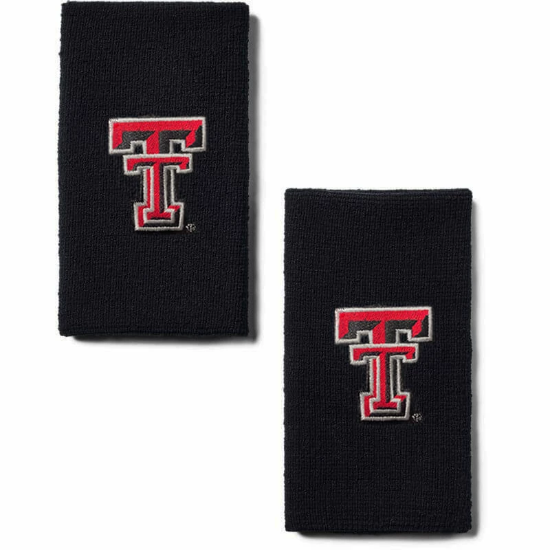 1UND01 Under Armour Texas Tech 6" Performance Wristband 2-Pack 3 1UND01 Under Armour Texas Tech 6" Performance Wristband 2-Pack