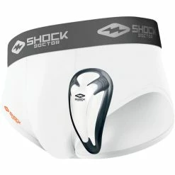 1SHO01 Adult Shock Doctor Core Brief With Bio-Flex Cup