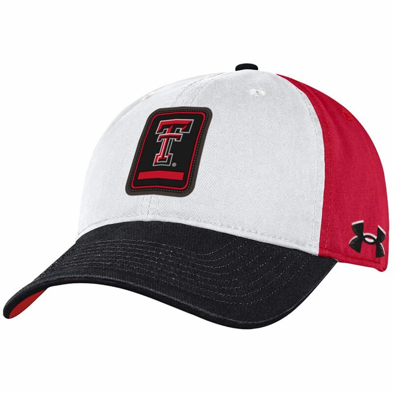 1UND01 Men's Under Armour Texas Tech Garment Washed Cap 3 1UND01 Men's Under Armour Texas Tech Garment Washed Cap