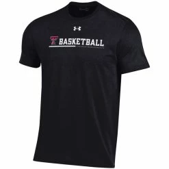 GEAR/ALTAPP Men's Under Armour Texas Tech Basketball Performance Cotton S/S Tee