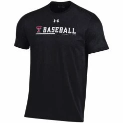GEAR/ALTAPP Men's Under Armour Texas Tech Baseball Performance Cotton S/S Tee