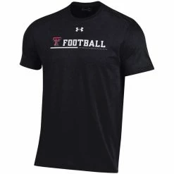 GEAR/ALTAPP Men's Under Armour Texas Tech Football Performance Cotton S/S Tee