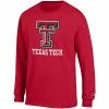 CHAMPIONCUSTOM Adult Champion Texas Tech L/S Tee -Sports Equipment Sales 22CT1730