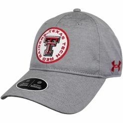 1UND01 Men's Under Armour Texas Tech Twill Patch Cap