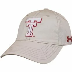 1UND01 Adult Under Armour Texas Tech Throwback Chino Cap