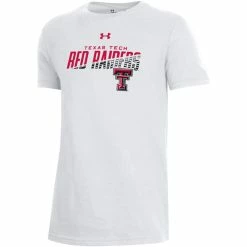 1UND01 Youth Under Armour Texas Tech Red Raiders S/S Tee