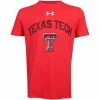 1UND01 Youth Under Armour Texas Tech Arched S/S Tee -Sports Equipment Sales 22UY0706555