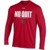 1UND01 Youth Under Armour Texas Tech No Quit L/S Shooting Shirt -Sports Equipment Sales 22UY0707555