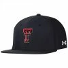 1UND01 Men's Under Armour Texas Tech Huddle Fitted Cap -Sports Equipment Sales 23UH551M999