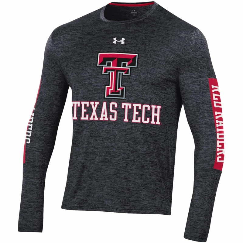 1UND01 Men's Under Armour Texas Tech Twist L/S Tee 3 1UND01 Men's Under Armour Texas Tech Twist L/S Tee
