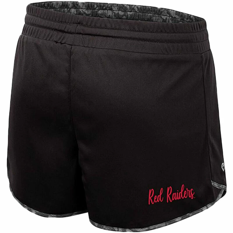 COLO01 Women's Colosseum Texas Tech Fun Stuff Reversible Shorts 5 COLO01 Women's Colosseum Texas Tech Fun Stuff Reversible Shorts - Image 3