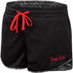 COLO01 Women's Colosseum Texas Tech Fun Stuff Reversible Shorts