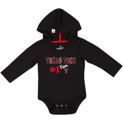 COLO01 Infant Colosseum Texas Tech Ellen Hooded Onesie