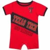 COLO01 Infant Colosseum Texas Tech Teddy Romper 1 COLO01 Infant Colosseum Texas Tech Teddy Romper -Sports Equipment Sales COER20252