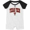 COLO01 Infant Colosseum Texas Tech Viper Bite Baseball Romper