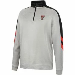 COLO01 Men's Colosseum Texas Tech Bushwood 1/4 Zip
