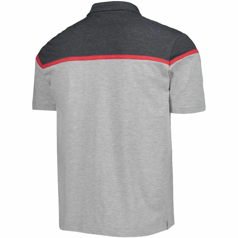 COLO01 Men's Colosseum Texas Tech Chamberlain Polo 4 COLO01 Men's Colosseum Texas Tech Chamberlain Polo - Image 2