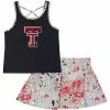 COLO01 Toddler Colosseum Texas Tech Sweet Pea Tank & Skirt Set -Sports Equipment Sales COSS80331