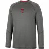 COLO01 Men's Colosseum Texas Tech Dwayne Raglan L/S Top -Sports Equipment Sales COTL11503BN