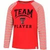 COLO01 Toddler Colosseum Texas Tech Pampoogas L/S Raglan Tee -Sports Equipment Sales COTL80315