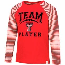 COLO01 Toddler Colosseum Texas Tech Pampoogas L/S Raglan Tee