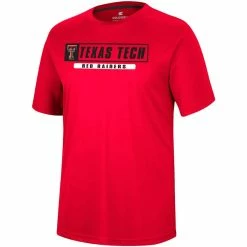 COLO01 Men's Colosseum Texas Tech Ty S/S Tee
