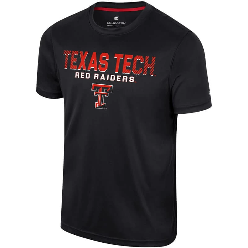 COLO01 Men's Colosseum Texas Tech Stan S/S Tee 3 COLO01 Men's Colosseum Texas Tech Stan S/S Tee
