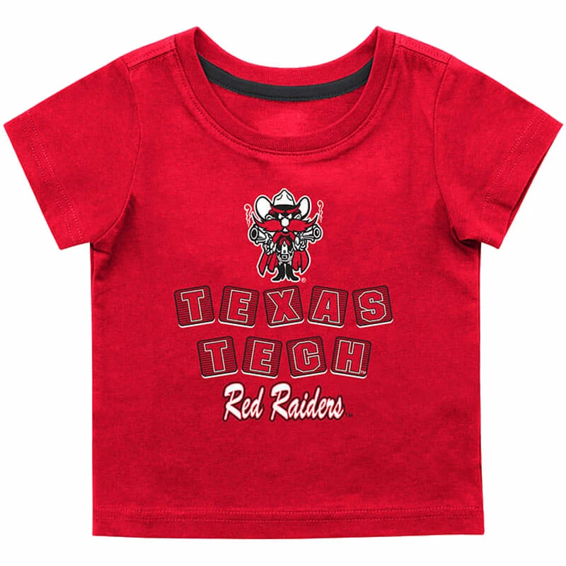 COLO01 Infant Colosseum Texas Tech Roger S/S Tee 3 COLO01 Infant Colosseum Texas Tech Roger S/S Tee