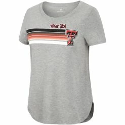 COLO01 Women's Colosseum Texas Tech Eat Carbs S/S Tee