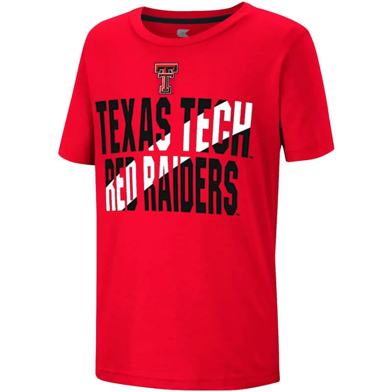 COLO01 Youth Colosseum Texas Tech World At Your Feet S/S Tee 3 COLO01 Youth Colosseum Texas Tech World At Your Feet S/S Tee