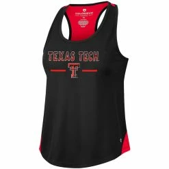 COLO01 Women's Colosseum Texas Tech Sachs Racerback Tank