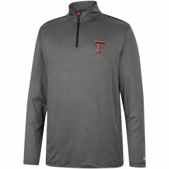 COLO01 Men's Colosseum Texas Tech Yipee Ki Yay 1/4 Zip