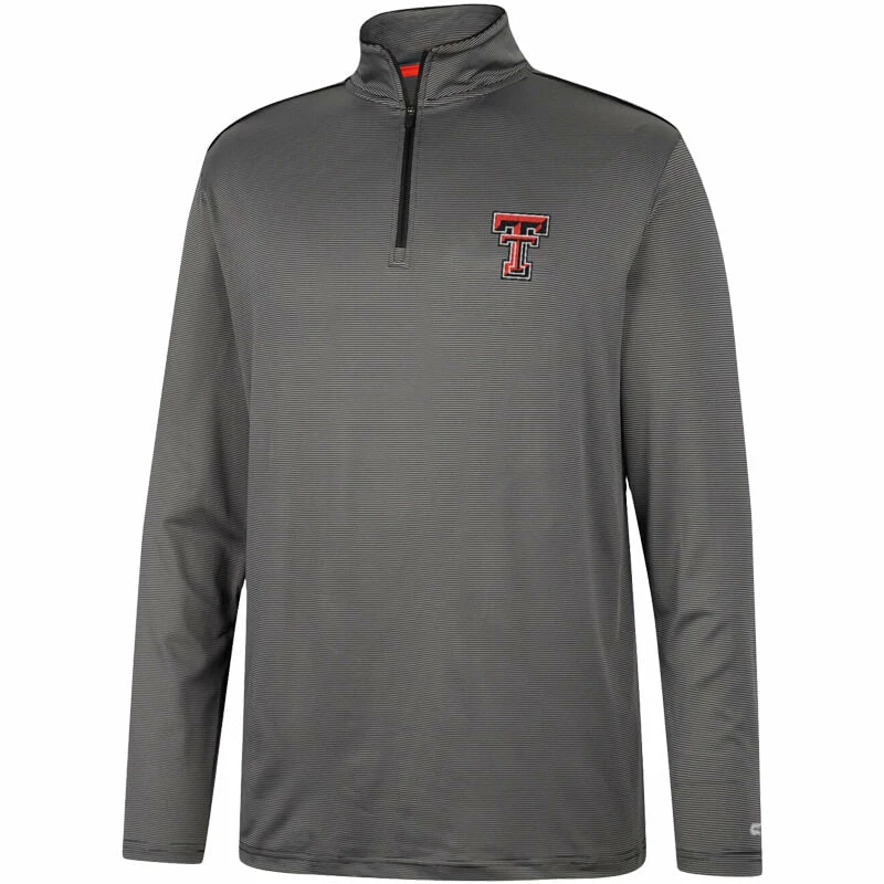 COLO01 Men's Colosseum Texas Tech Yipee Ki Yay 1/4 Zip 3 COLO01 Men's Colosseum Texas Tech Yipee Ki Yay 1/4 Zip