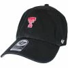TWIN02 Adult '47 Brand Texas Tech Base Runner Cap -Sports Equipment Sales CVINBSRNR52GWSBK
