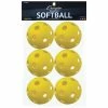 1CHA01 Champion Sports Plastic Softballs -Sports Equipment Sales PLSB6R