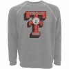 STEP04 Men's Blue 84 Texas Tech Double T Vintage Seal Fleece Crewneck Sweatshirt -Sports Equipment Sales R1021