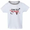 CARDS01 Toddler CSC Texas Tech Red Raiders Ruffle S/S Tee