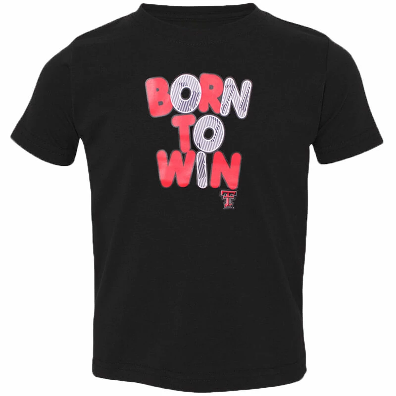 CARDS01 Infant CSC Texas Tech Born To Win S/S Tee 3 CARDS01 Infant CSC Texas Tech Born To Win S/S Tee