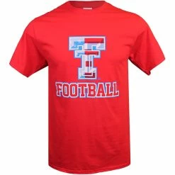 CARDS01 Youth CSC Texas Tech America Football S/S Tee