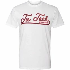 CARDINAL'S TEAM Adult CSC Texas Tech Metallic Script S/S Tee