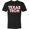 CARDINAL'S TEAM Adult CSC Texas Tech Stacked Guns Up S/S Tee -Sports Equipment Sales TT743SSBK22