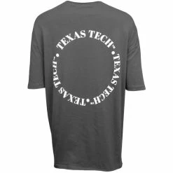 CARDINAL'S TEAM Women's CSC Texas Tech Front Pocket Raw Edge Top