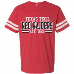 CARDINAL'S TEAM Adult CSC Texas Tech Red Raiders S/S Jersey Tee