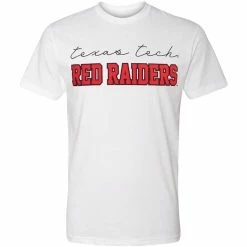 CARDINAL'S TEAM Adult CSC Texas Tech Block Red Raiders S/S Tee