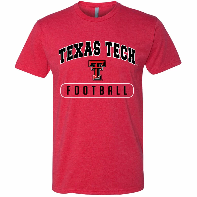 CARDINAL'S TEAM Adult CSC Texas Tech Football S/S Tee 3 CARDINAL'S TEAM Adult CSC Texas Tech Football S/S Tee