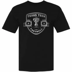 CARDINAL'S TEAM Adult CSC Texas Tech Football Metallic S/S Tee